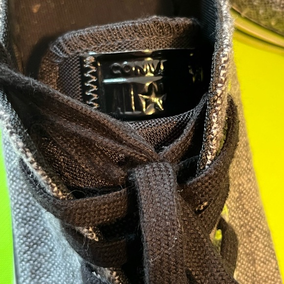 Converse All Stars- High Street Black Tweed - Picture 9 of 14